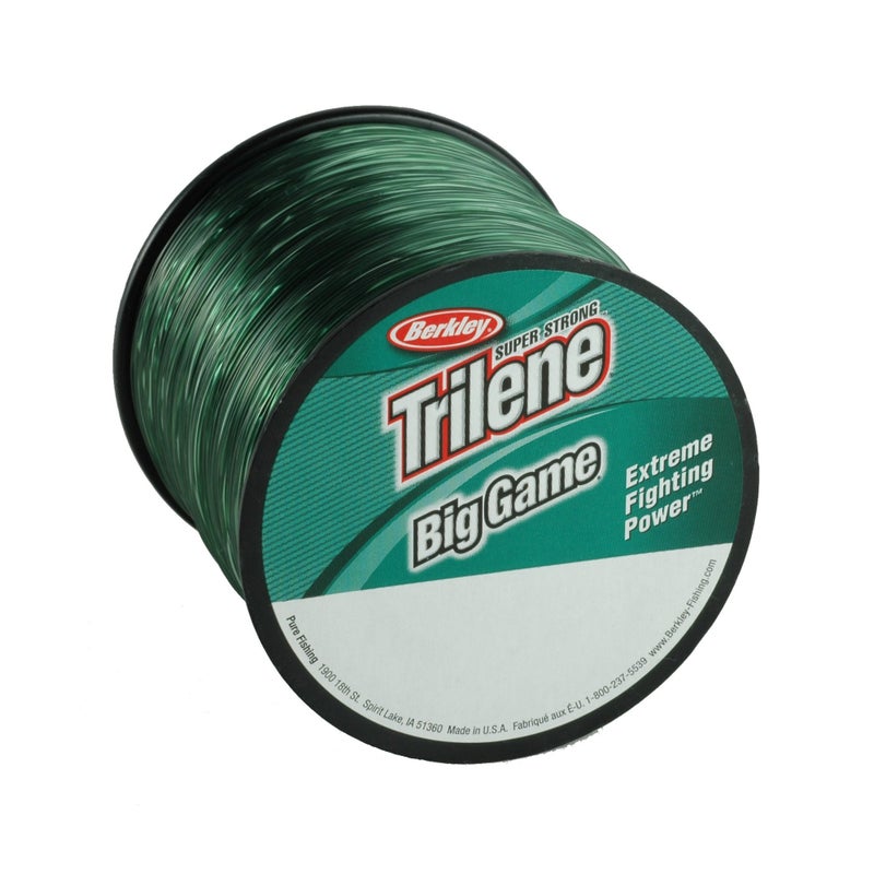 Berkley TrileneÂ® Big Gameâ„¢, Green, 30lb | 13.6kg, 440yd | 402m Monofilament Fishing Line, Suitable for Saltwater and Freshwater Environments - Image 1